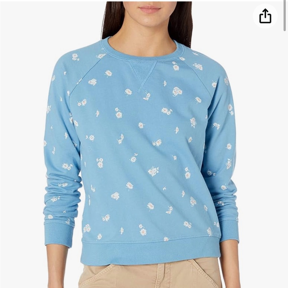 Lucky Brand daisy floral print pullover